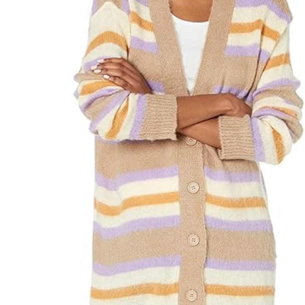 Kendal and Kylie striped sweater